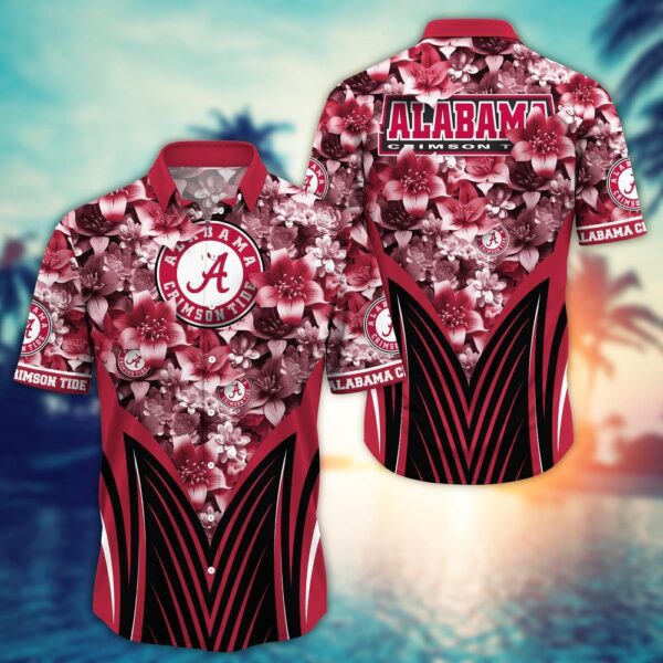 NCAA Alabama Crimson Tide Hawaiian Shirt Touchdown Trends For Fans