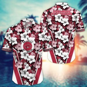 NCAA Arkansas Razorbacks Hawaiian Shirt…