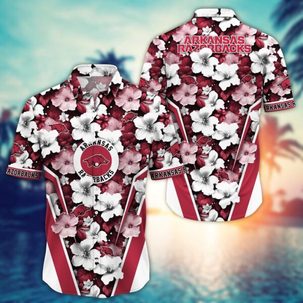 NCAA Arkansas Razorbacks Hawaiian Shirt Hawaiian Glory For Fans