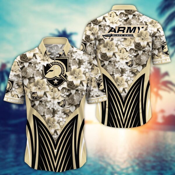 NCAA Army Black Knights Hawaiian Shirt College Bloom Burst For Fans