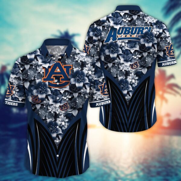 NCAA Auburn Tigers Hawaiian Shirt Touchdown Trends For Fans