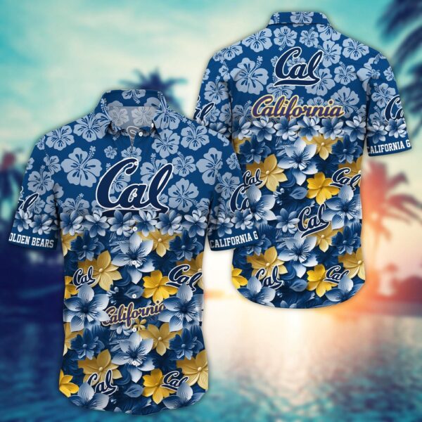 NCAA California Golden Bears Hawaiian Shirt Campus Cool Hawaiian Threads For Fans