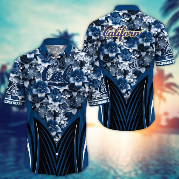 NCAA California Golden Bears Hawaiian Shirt College Bloom Burst For Fans