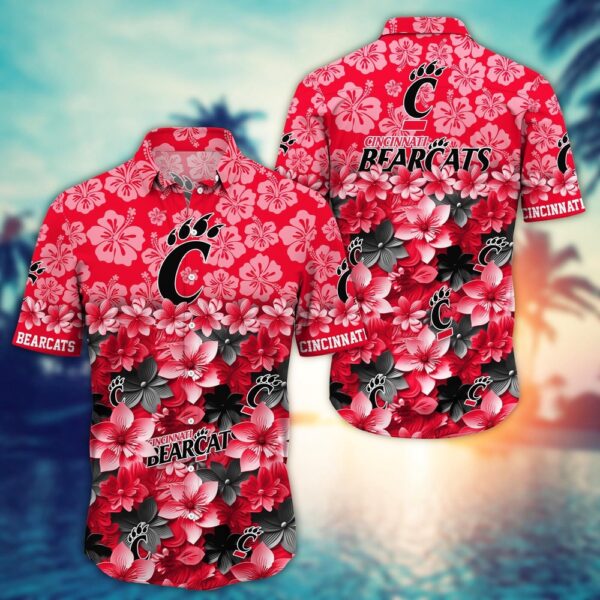 NCAA Cincinnati Bearcats Hawaiian Shirt Campus Cool Hawaiian Threads For Fans