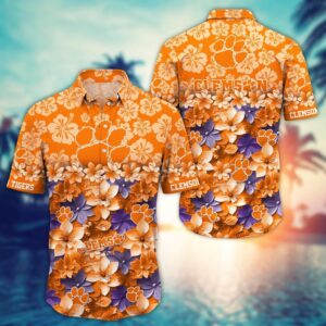 NCAA Clemson Tigers Hawaiian Shirt…