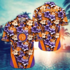 NCAA Clemson Tigers Hawaiian Shirt…