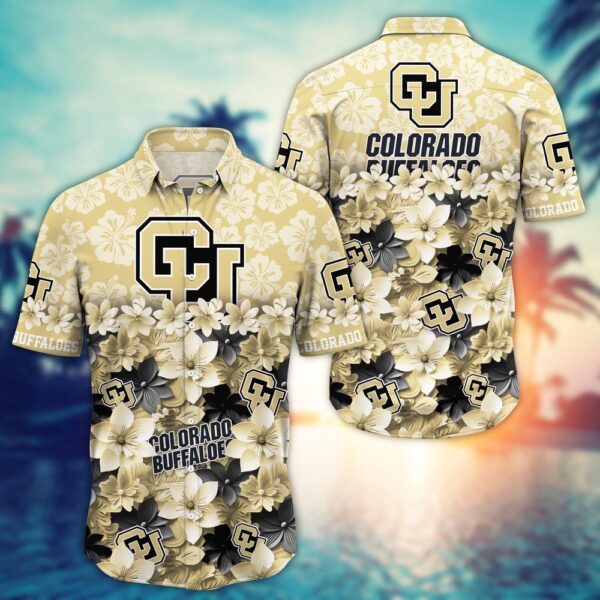 NCAA Colorado Buffaloes Hawaiian Shirt Campus Cool Hawaiian Threads For Fans