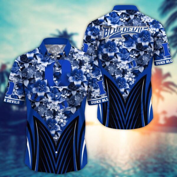 NCAA Duke Blue Devils Hawaiian Shirt Campus Breeze For Fans