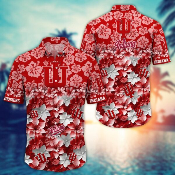 NCAA Indiana Hoosiers Hawaiian Shirt Campus Cool Hawaiian Threads For Fans