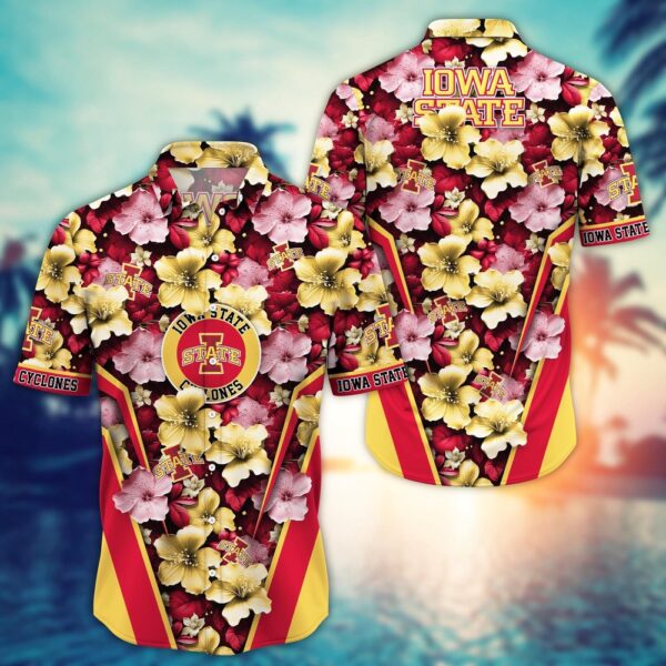 NCAA Iowa State Cyclones Hawaiian Shirt Hawaiian Glory For Fans