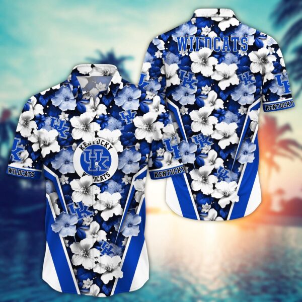 NCAA Kentucky Wildcats Hawaiian Shirt Hawaiian Glory For Fans