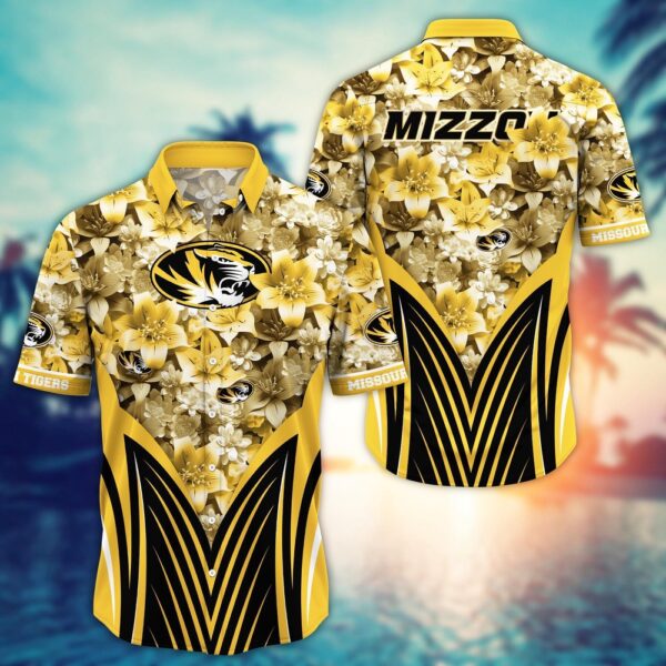 NCAA Missouri Tigers Hawaiian Shirt Campus Breeze For Fans