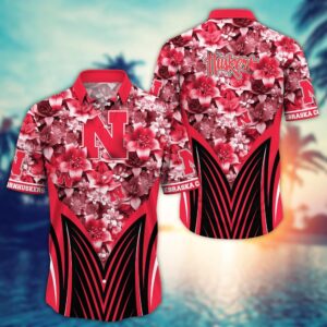 NCAA Nebraska Cornhuskers Hawaiian Shirt…