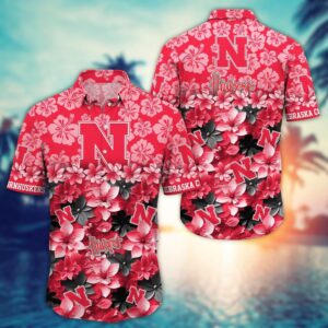 NCAA Nebraska Cornhuskers Hawaiian Shirt…