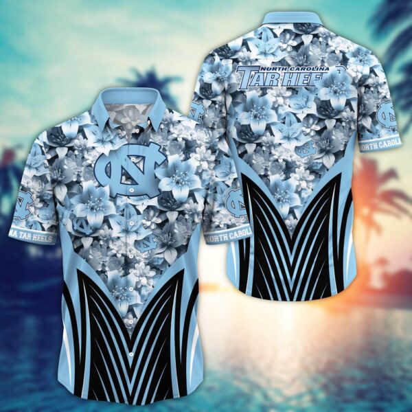 NCAA North Carolina Tar Heels Hawaiian Shirt Campus Breeze For Fans