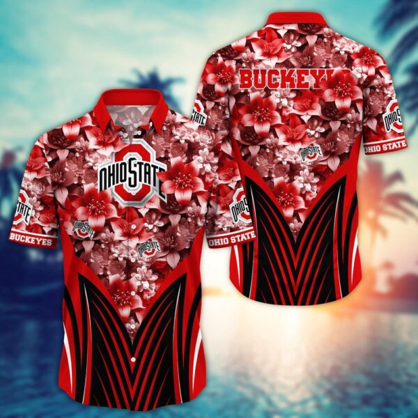 NCAA Ohio State Buckeyes Hawaiian Shirt Touchdown Trends For Fans