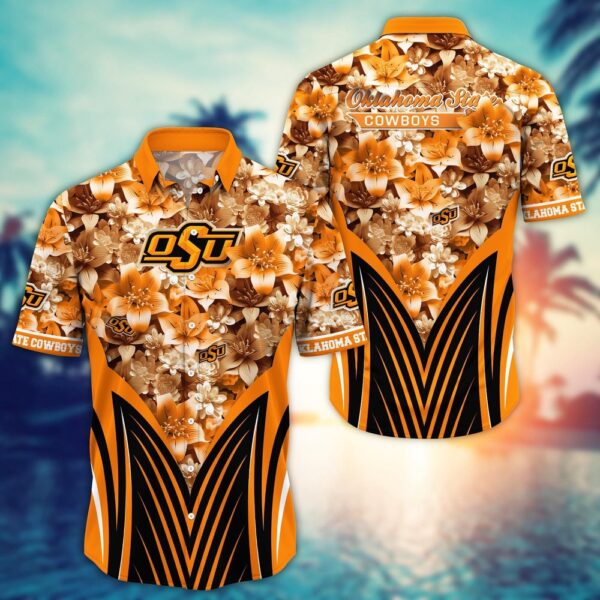 NCAA Oklahoma State Cowboys Hawaiian Shirt Touchdown Trends For Fans