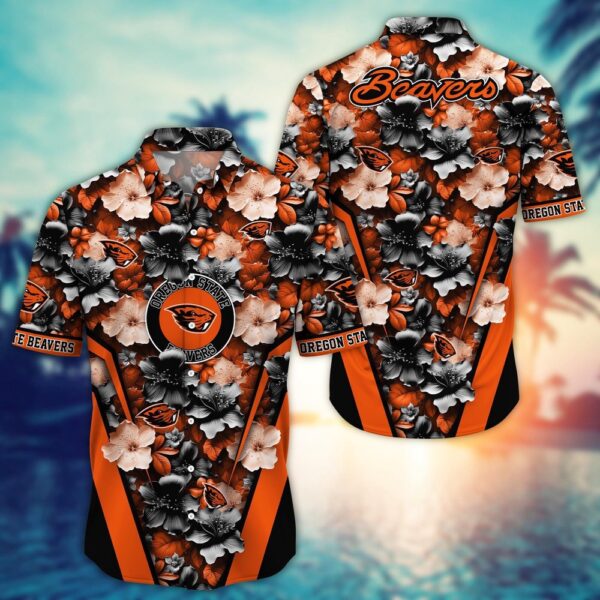 NCAA Oregon State Beavers Hawaiian Shirt Hawaiian Glory For Fans