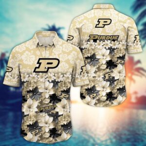 NCAA Purdue Boilermakers Hawaiian Shirt…