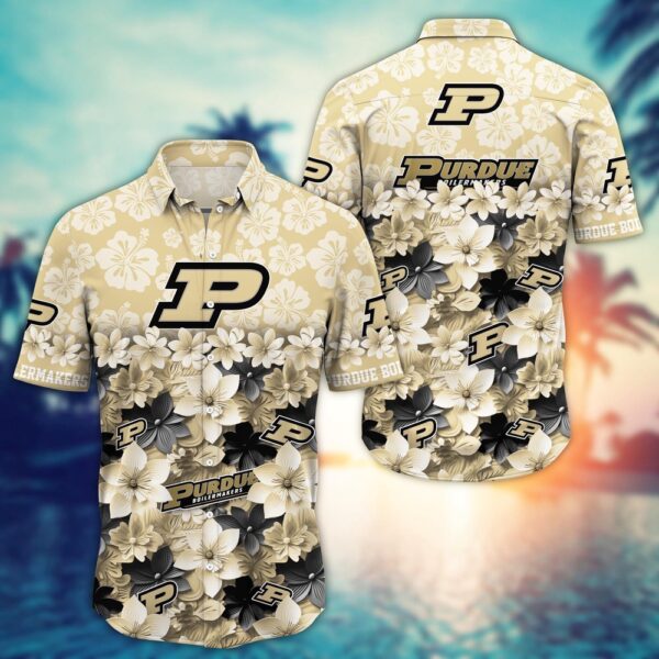 NCAA Purdue Boilermakers Hawaiian Shirt Campus Cool Hawaiian Threads For Fans