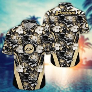 NCAA Purdue Boilermakers Hawaiian Shirt…