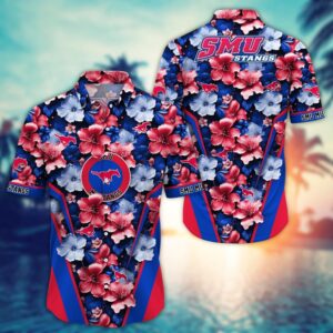 NCAA SMU Mustangs Hawaiian Shirt…