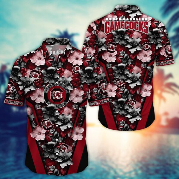 NCAA South Carolina Gamecocks Hawaiian Shirt Tropics Team Pride For Fans