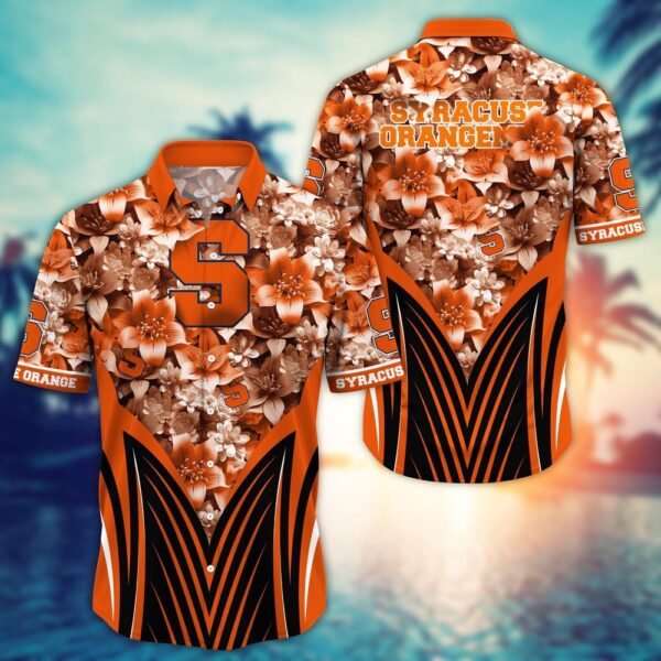 NCAA Syracuse Orange Hawaiian Shirt Campus Breeze For Fans