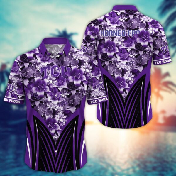 NCAA TCU Horned Frogs Hawaiian Shirt Touchdown Trends For Fans