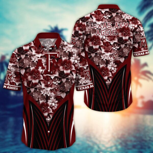 NCAA Texas A&ampM Aggies Hawaiian Shirt Campus Breeze For Fans