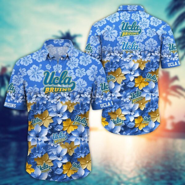 NCAA UCLA Bruins Hawaiian Shirt Campus Cool Hawaiian Threads For Fans