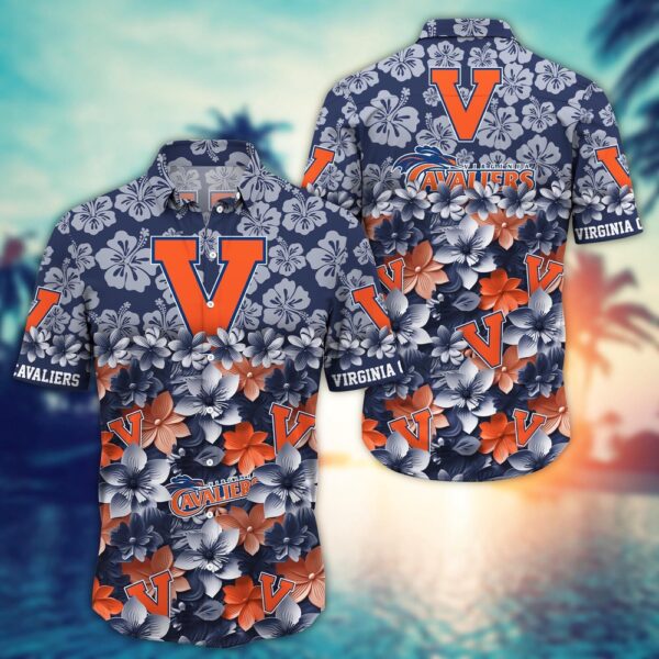 NCAA Virginia Cavaliers Hawaiian Shirt Campus Cool Hawaiian Threads For Fans