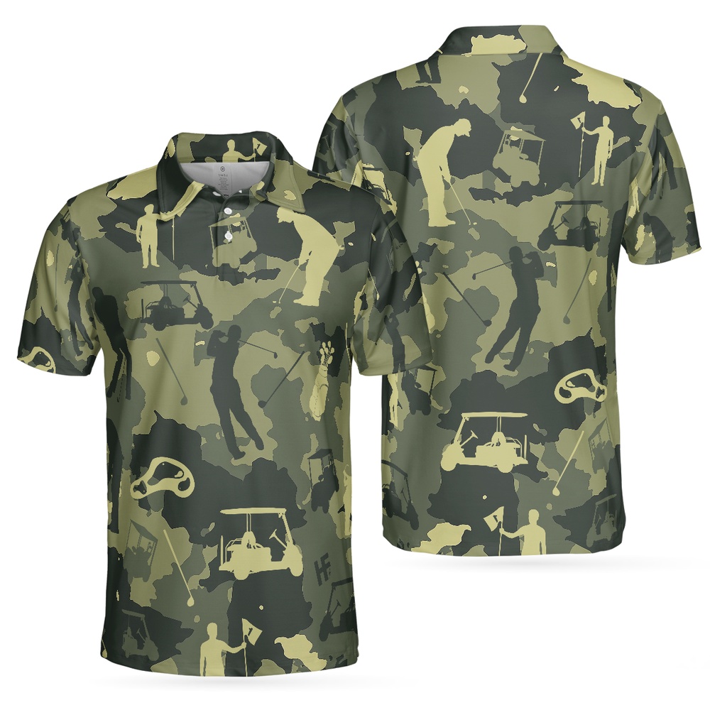 Camouflage Texture Golf Set Short…