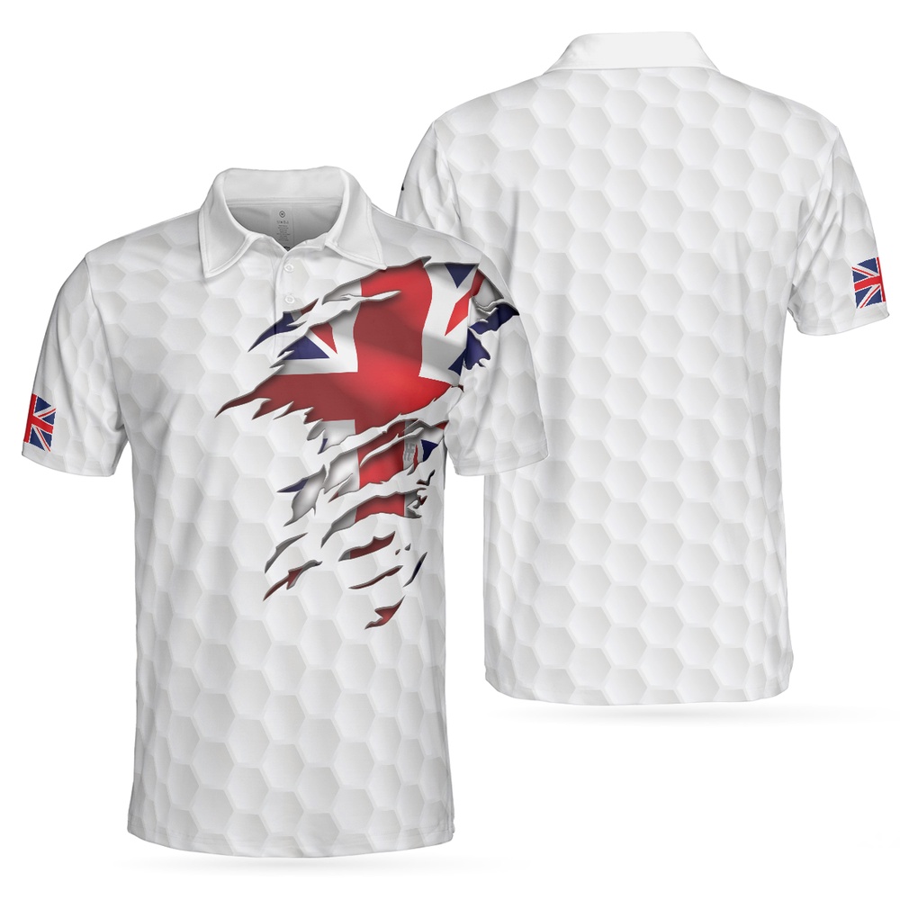 Golf Texture United Kingdom Polo…