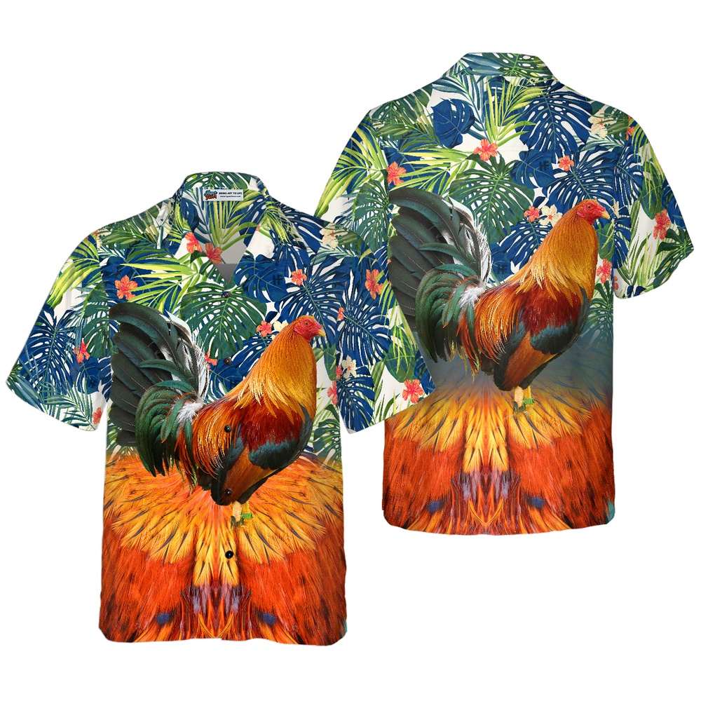 ROOSTER Hawaiian Shirt