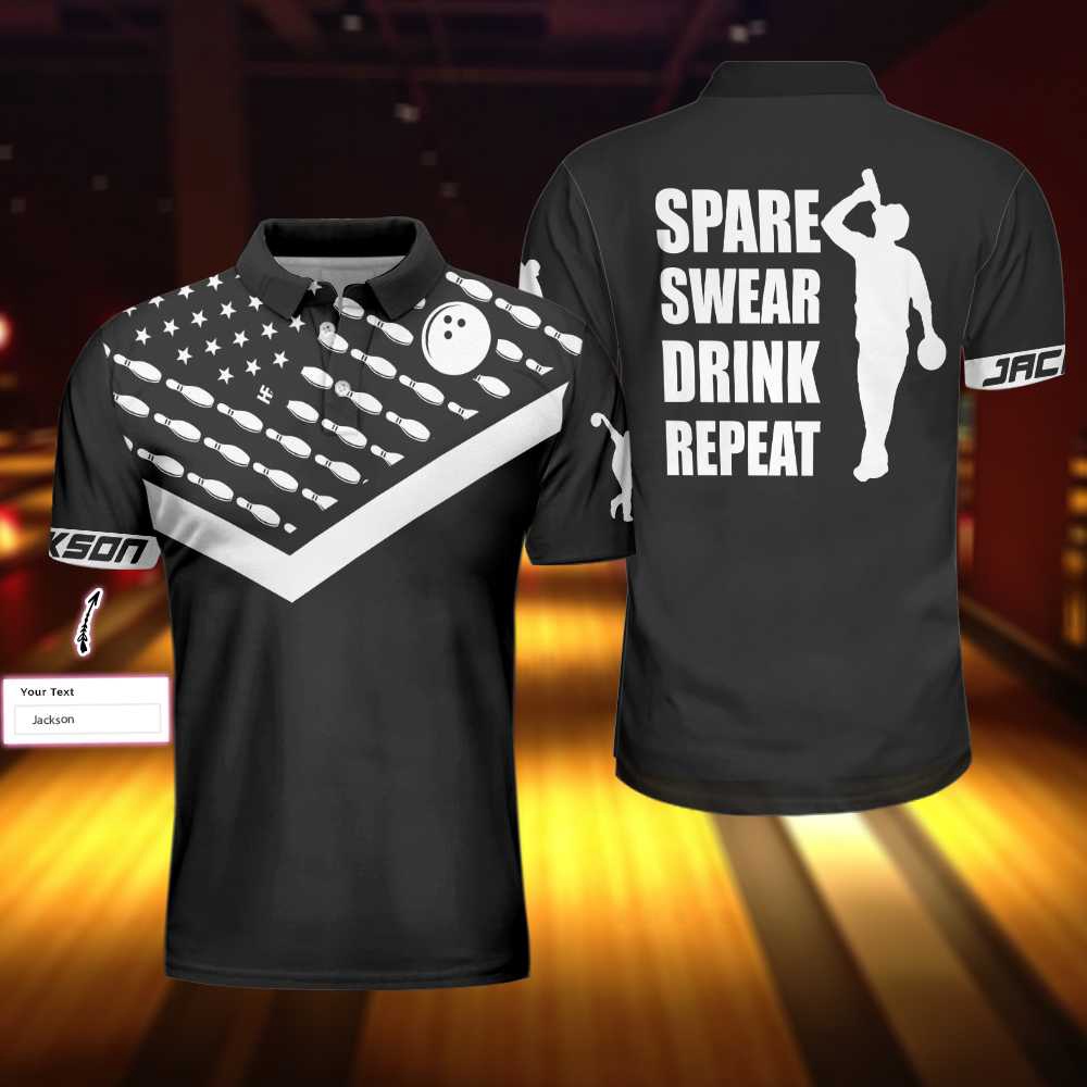 Spear Swear Drink Repeat Bowling…