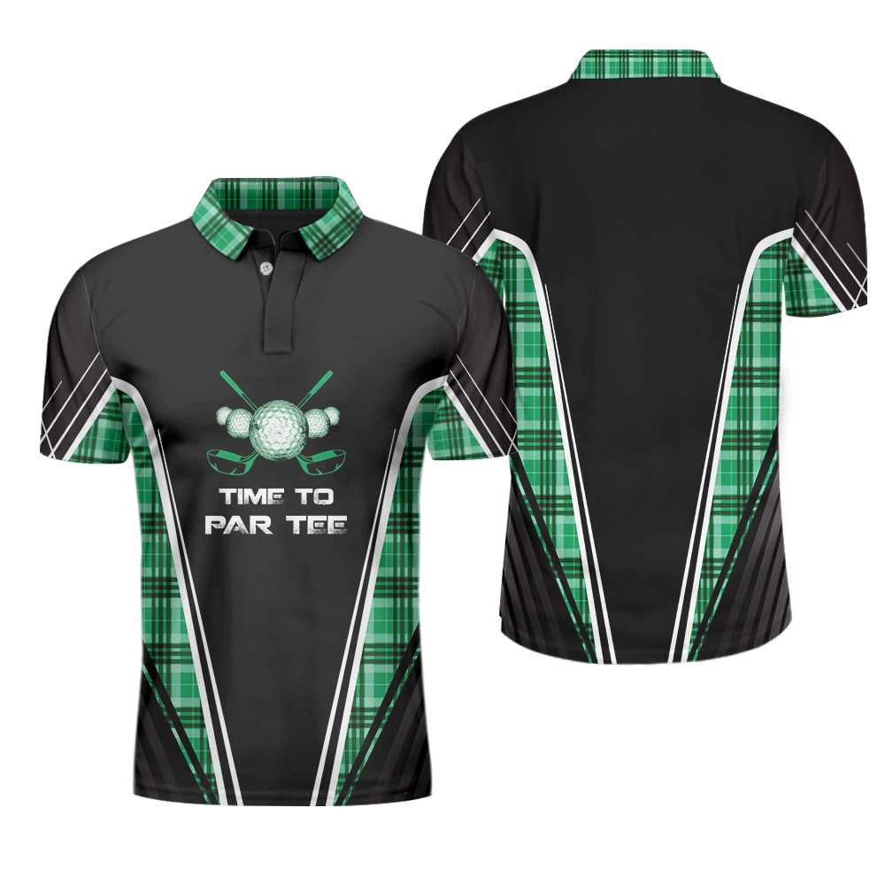 Time To Par Tee Black…