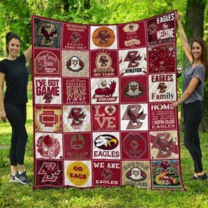 Boston College Eagles Quilt Blanket…