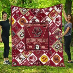 Boston College Eagles Quilt Blanket…