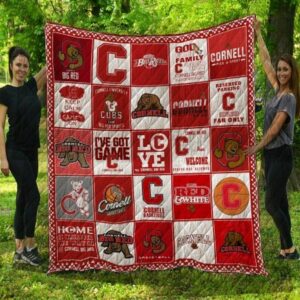 Cornell Big Red Quilt Blanket…