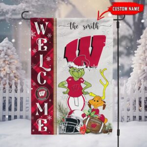 Customized NCAA Wisconsin Badgers Garden…