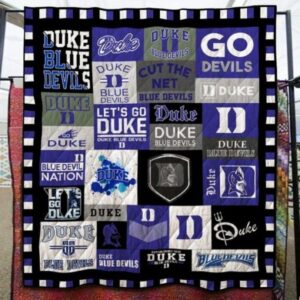 Duke Blue Devils Quilt Blanket…