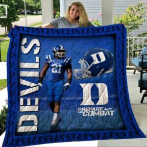 Duke Blue Devils Quilt Blanket…