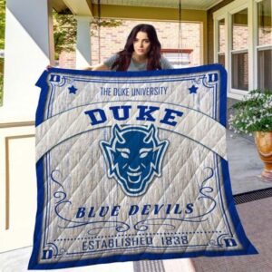 Duke Blue Devils Quilt Blanket…