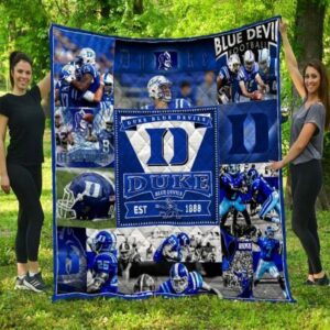 Duke Blue Devils Quilt Blanket…