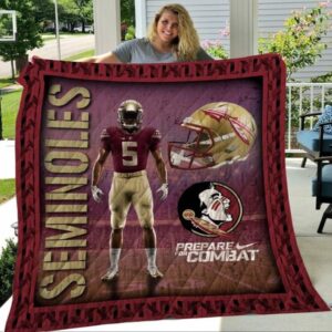 Florida State Seminoles Quilt Blanket…