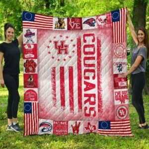 Houston Cougars Quilt Blanket Soothing…