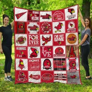 Illinois State Redbirds Quilt Blanket…