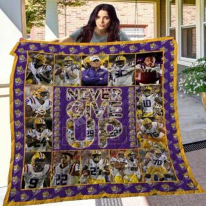 Lsu Tigers Quilt Blanket Peaceful…