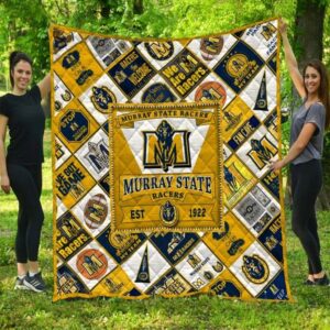 Murray State Racers Quilt Blanket Cheerful Campus Essence 1